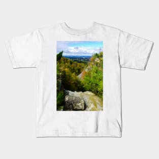 From the Brow of The Punch Bowl Falls Kids T-Shirt